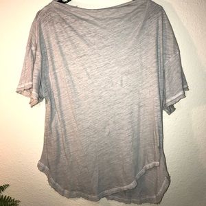 Free people basic scoop neck tee